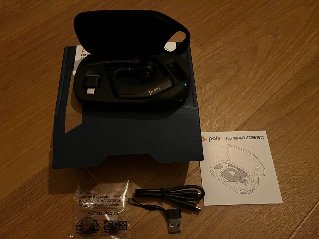 Poly Voyager Legend 50 UC 片耳用ワイヤレスイヤホン
