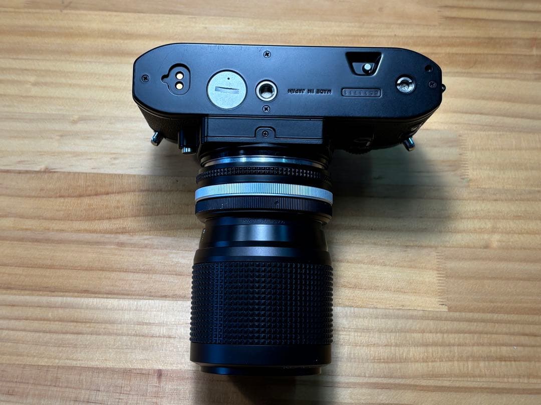 Nikon FGフィルム一眼レフカメラ NIKKOR35ー105ズームレンズ付き