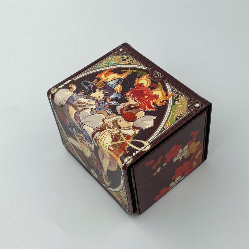 遊戯王 御巫 合皮製デッキケース デッキボックス