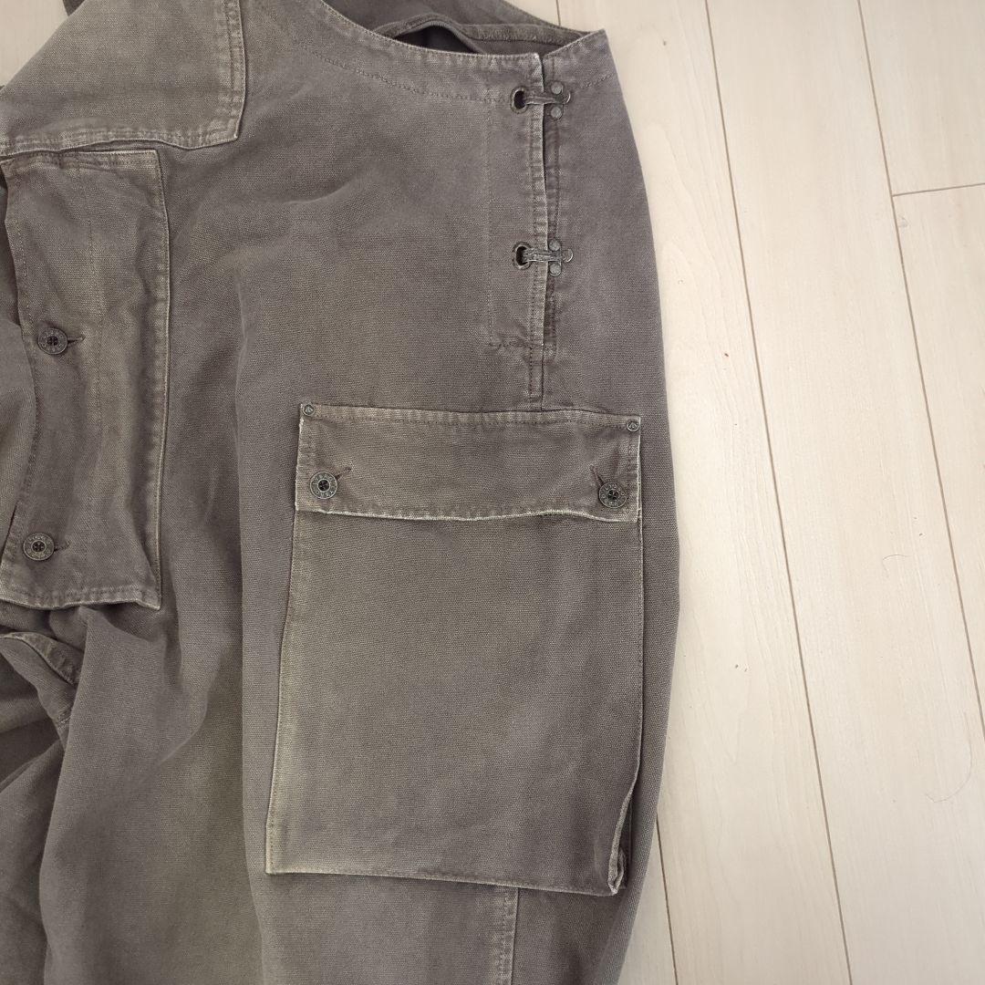 【稀少サイズ54】ナイジェルケーボン ライブロ オーバーオール キャンバス