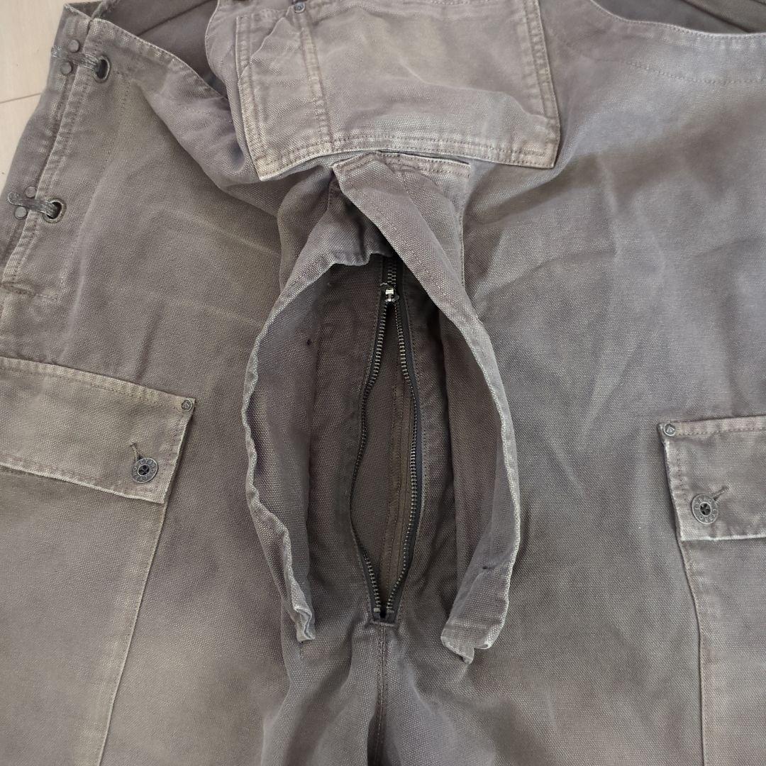 【稀少サイズ54】ナイジェルケーボン ライブロ オーバーオール キャンバス