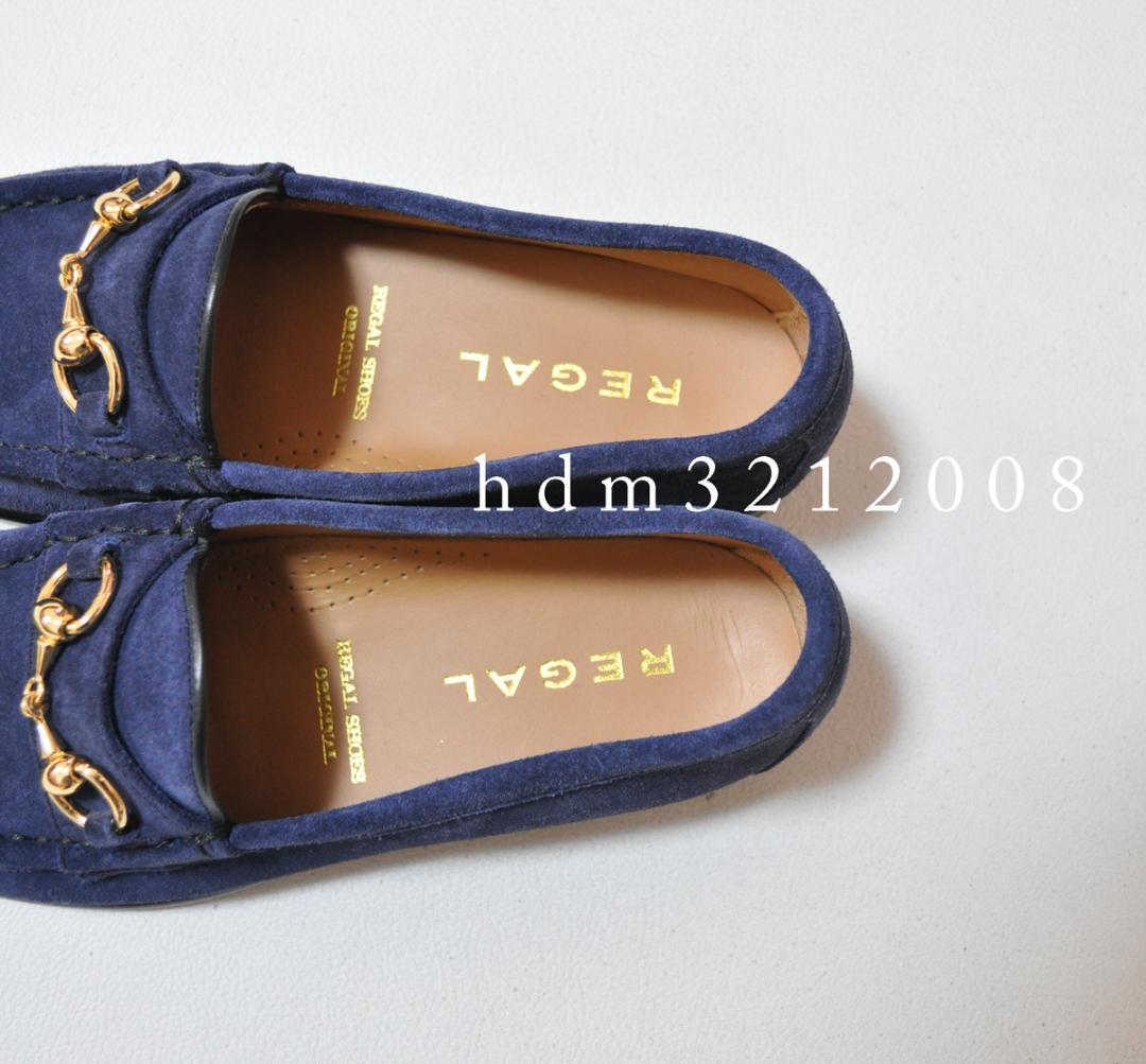 試着のみ 2025 REGAL リーガル ビットローファー スウェード