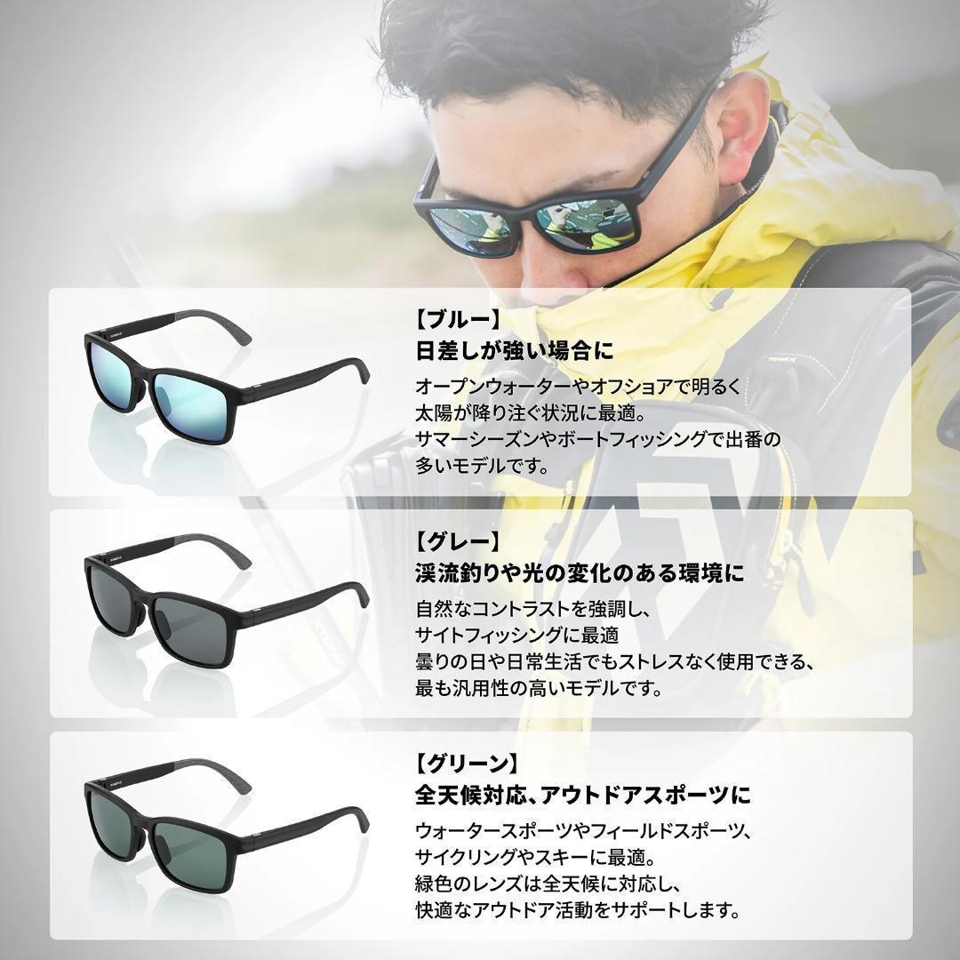 ゴメクサス　偏光サングラス　CR-39光学レンズ　ウェリントン型　スモーク