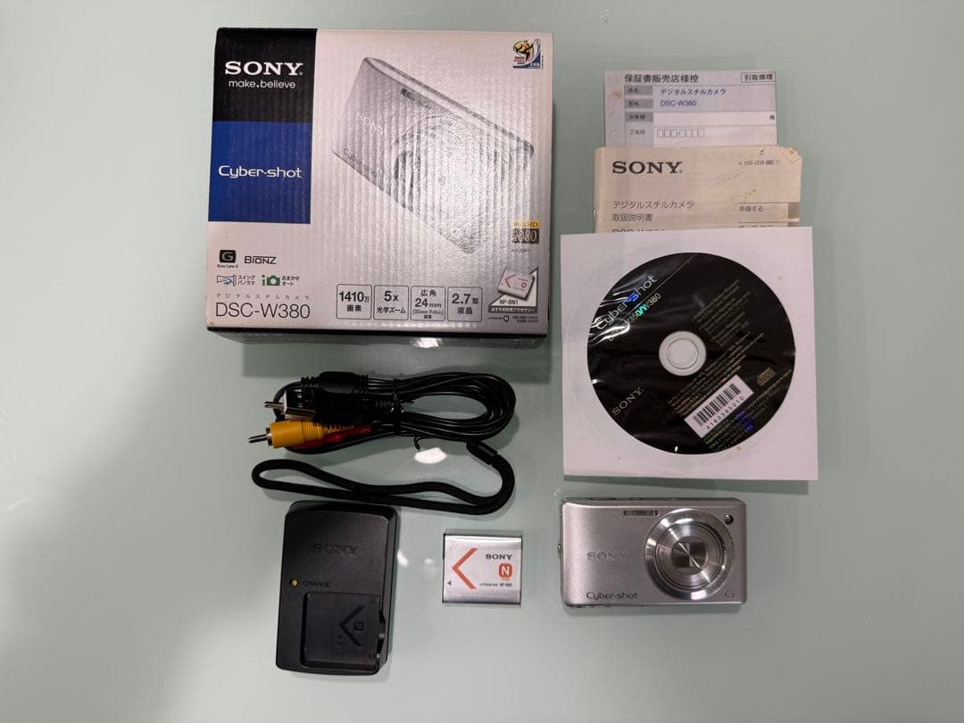 SONY デジタルスチルカメラ DSC-W380