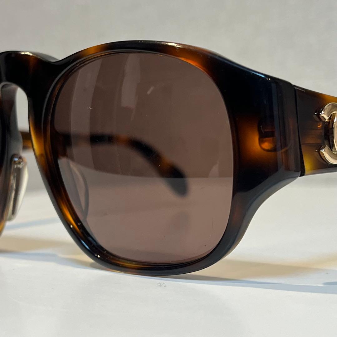 CHANEL ココマーク べっ甲柄 サングラス アイウェア フレーム メガネ