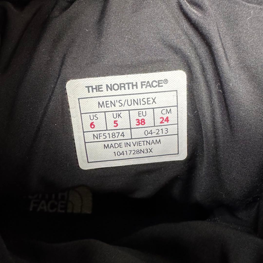 【美品】 ノースフェイス ウール調 ヌプシ ブーティ ウィンターブーツ 24cm