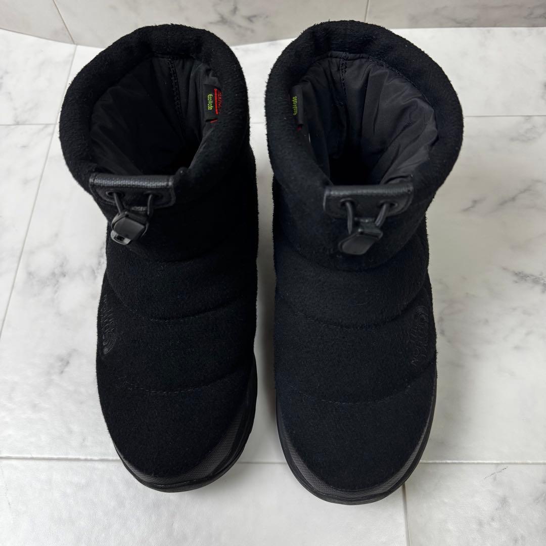 【美品】 ノースフェイス ウール調 ヌプシ ブーティ ウィンターブーツ 24cm