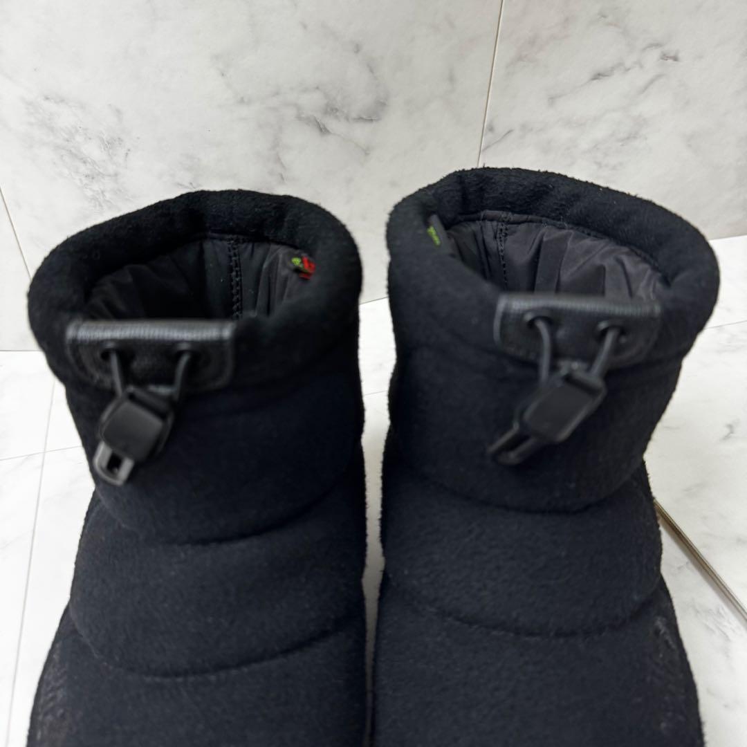 【美品】 ノースフェイス ウール調 ヌプシ ブーティ ウィンターブーツ 24cm