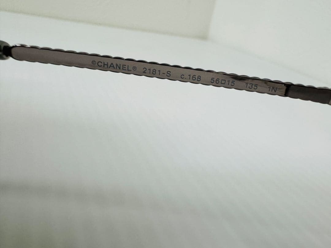 【希少·新品未使用】CHANEL シャネル サングラス 2181-S イタリア製