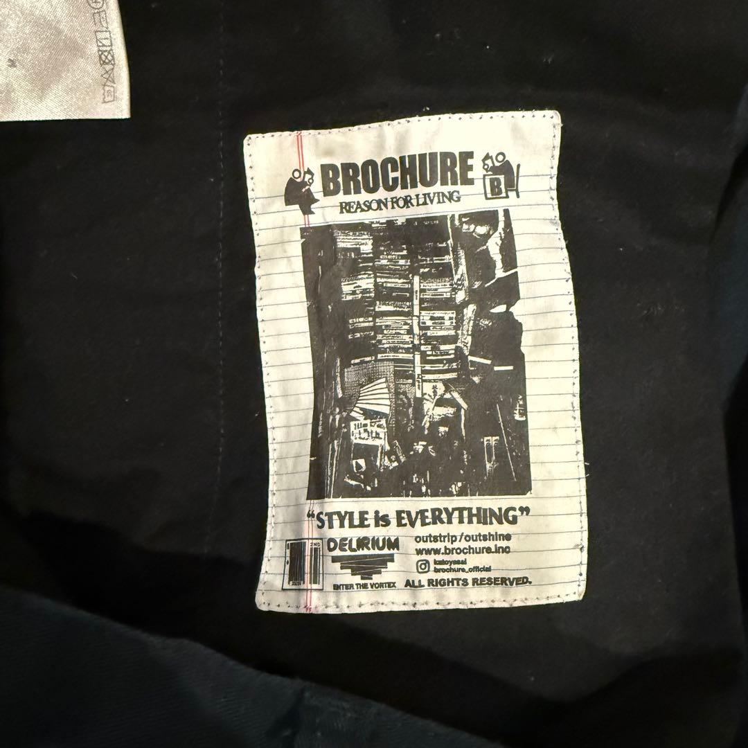 BROCHURE 1P CHINO チノパンツ NAVY M 221-07