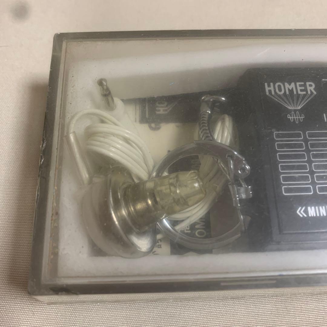 【未開封】昭和レトロ R IC-5000 ミニラジオ ホーマー