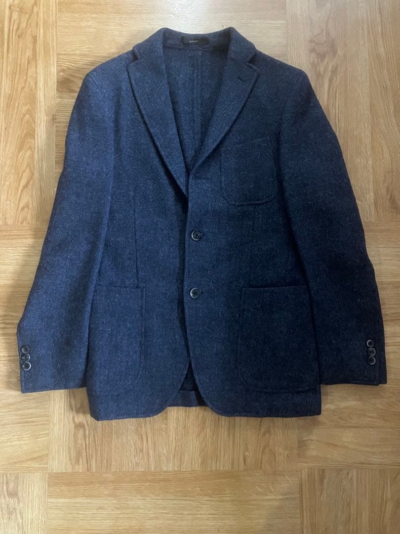 BOGLIOLI 名作 DOVER ウール100 テーラードジャケット 44