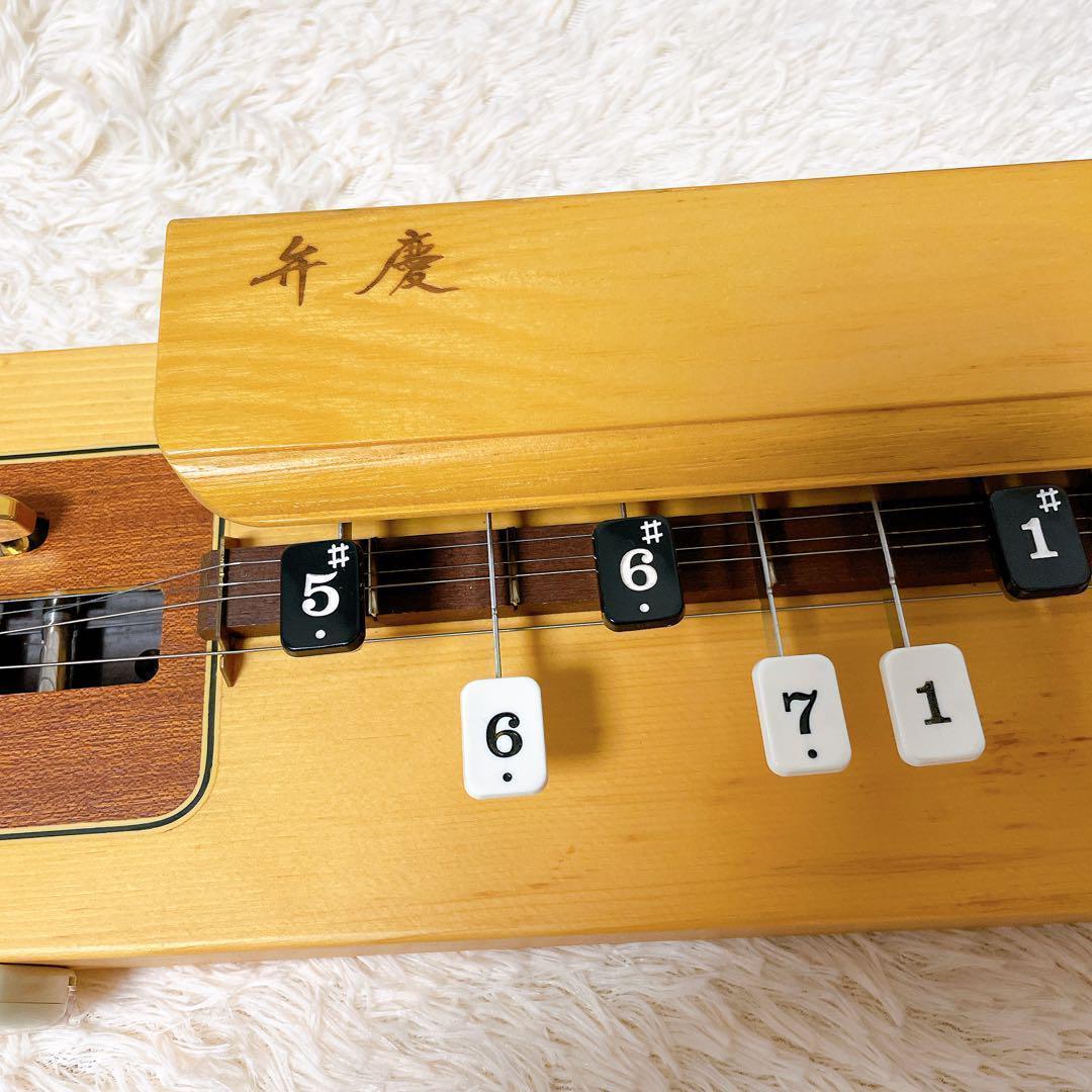 ★動作品★SUZUKI スズキ 電気大正琴 弁慶 説明書 ケース付き