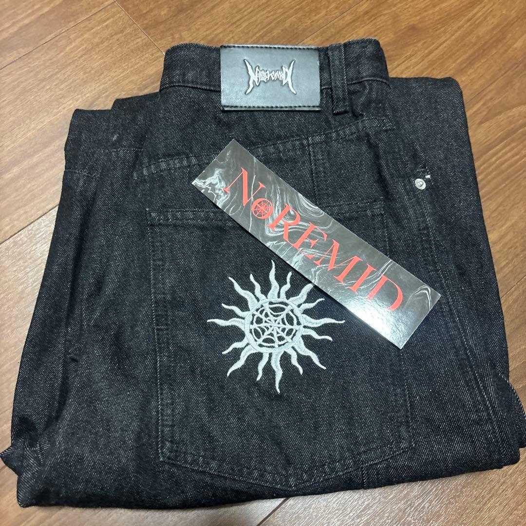 最終値下げ！NOREMIDリジットデニム　ステッカー付き
