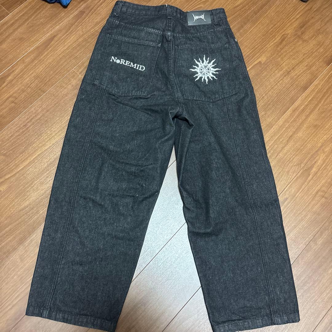 最終値下げ！NOREMIDリジットデニム　ステッカー付き