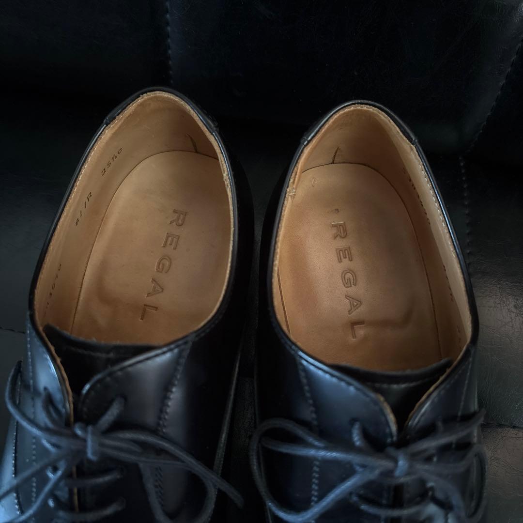 【美品】リーガル ストレートチップ 内羽根 黒　オックスフォード 811R