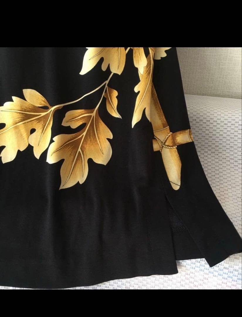 LEONARD 花柄 五分袖チュニック