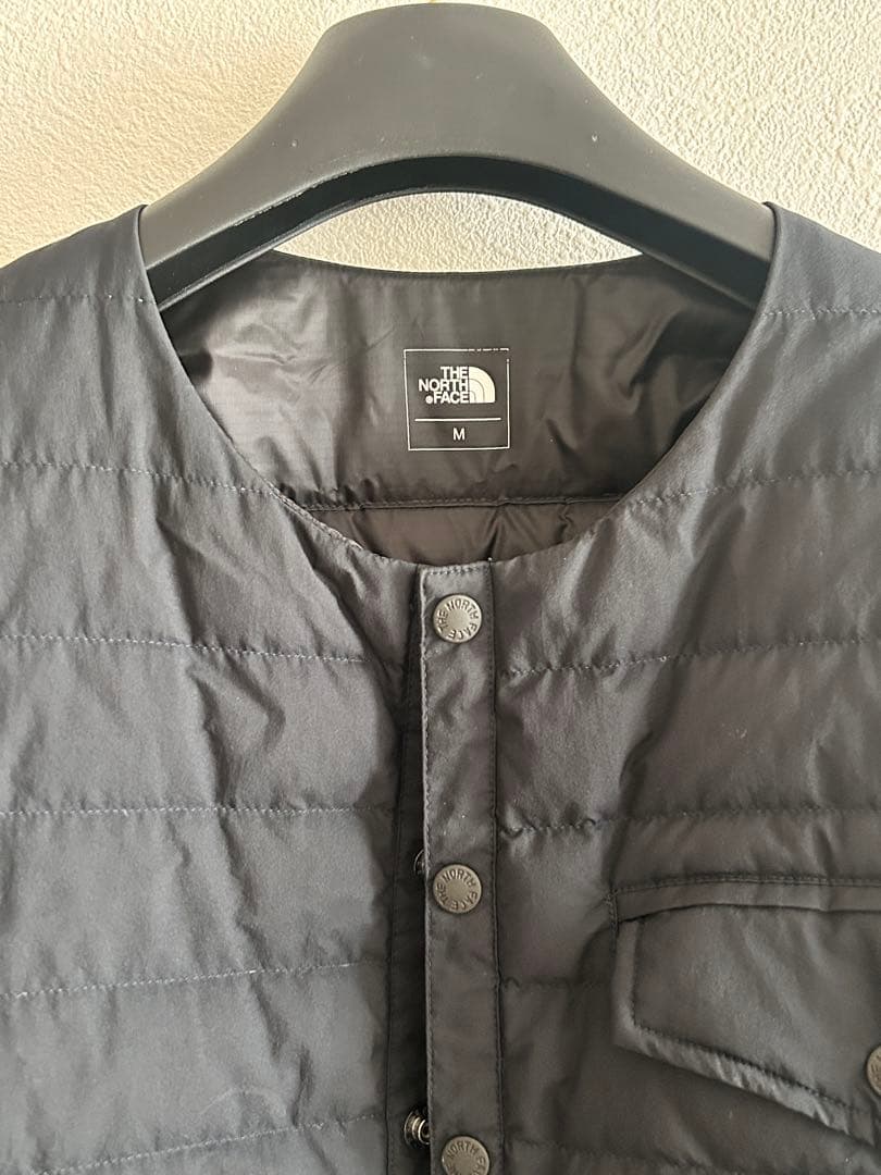 誰だ　ノースフェイス　インナーダウン　M ブラック　黒　メンズ