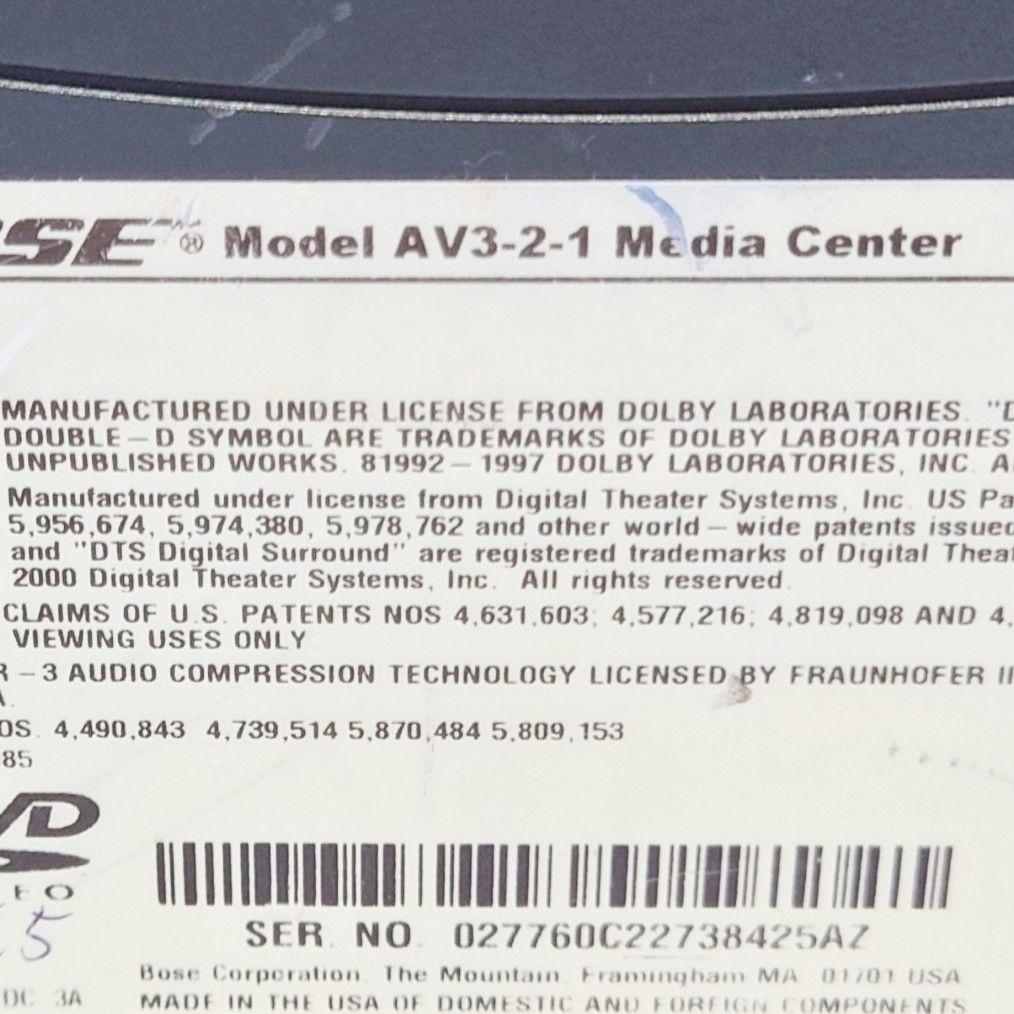 BOSE ボーズ AV3-2-1 PS3-2-1 ウーファー ジャンク