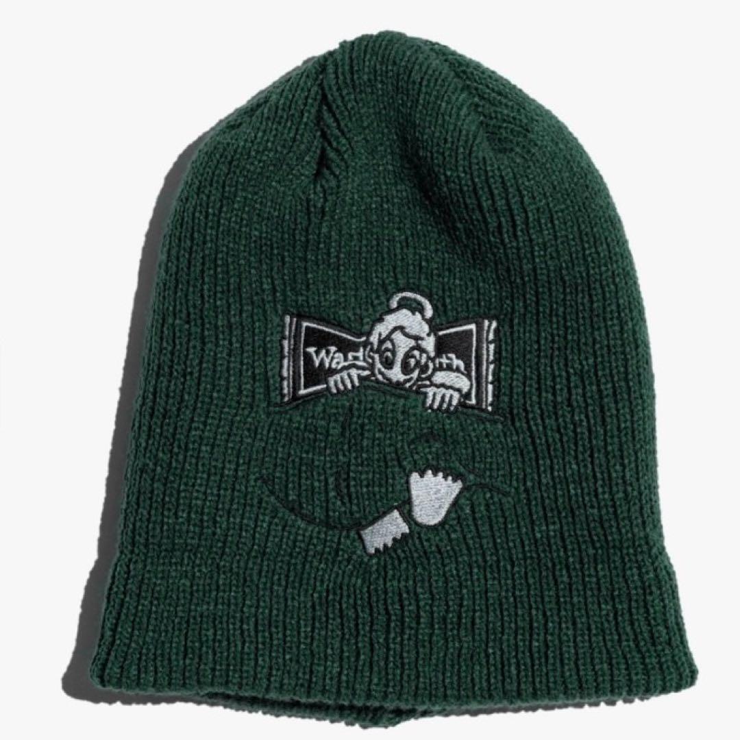 wasted youth TAPPEI ニット帽 グリーン