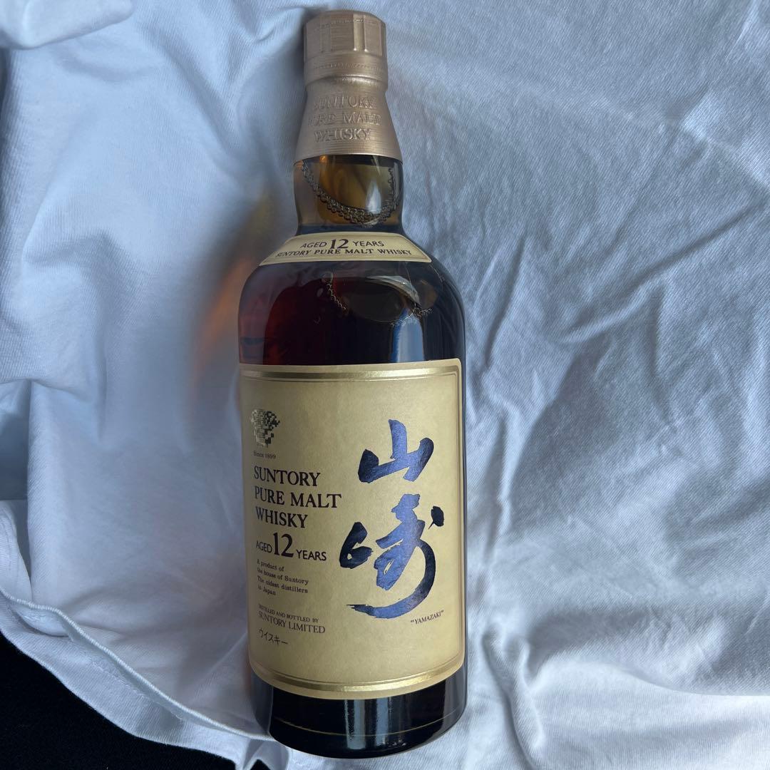タイムセール 1990年代物 750mlサントリー純モルトウイスキー 12年