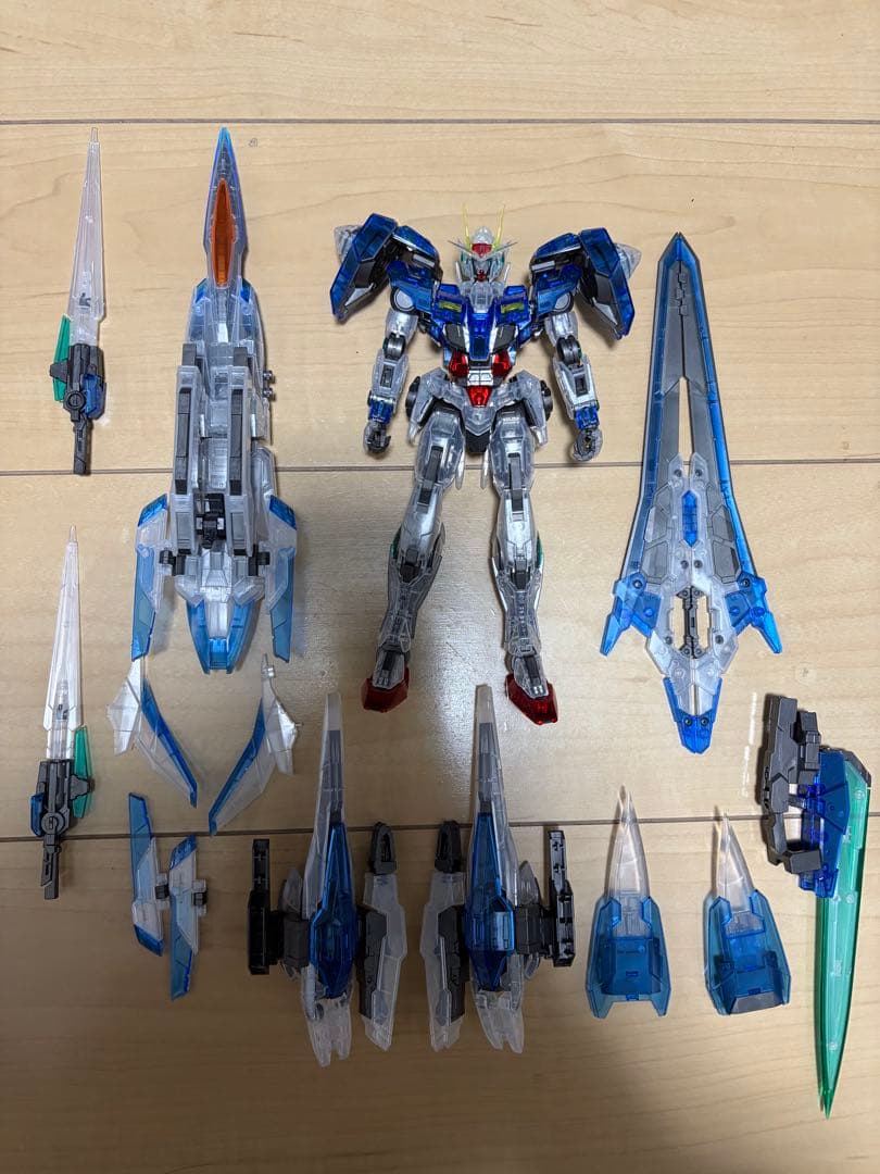 MG 1/100 ダブルオーザンライザー[クリアカラー]