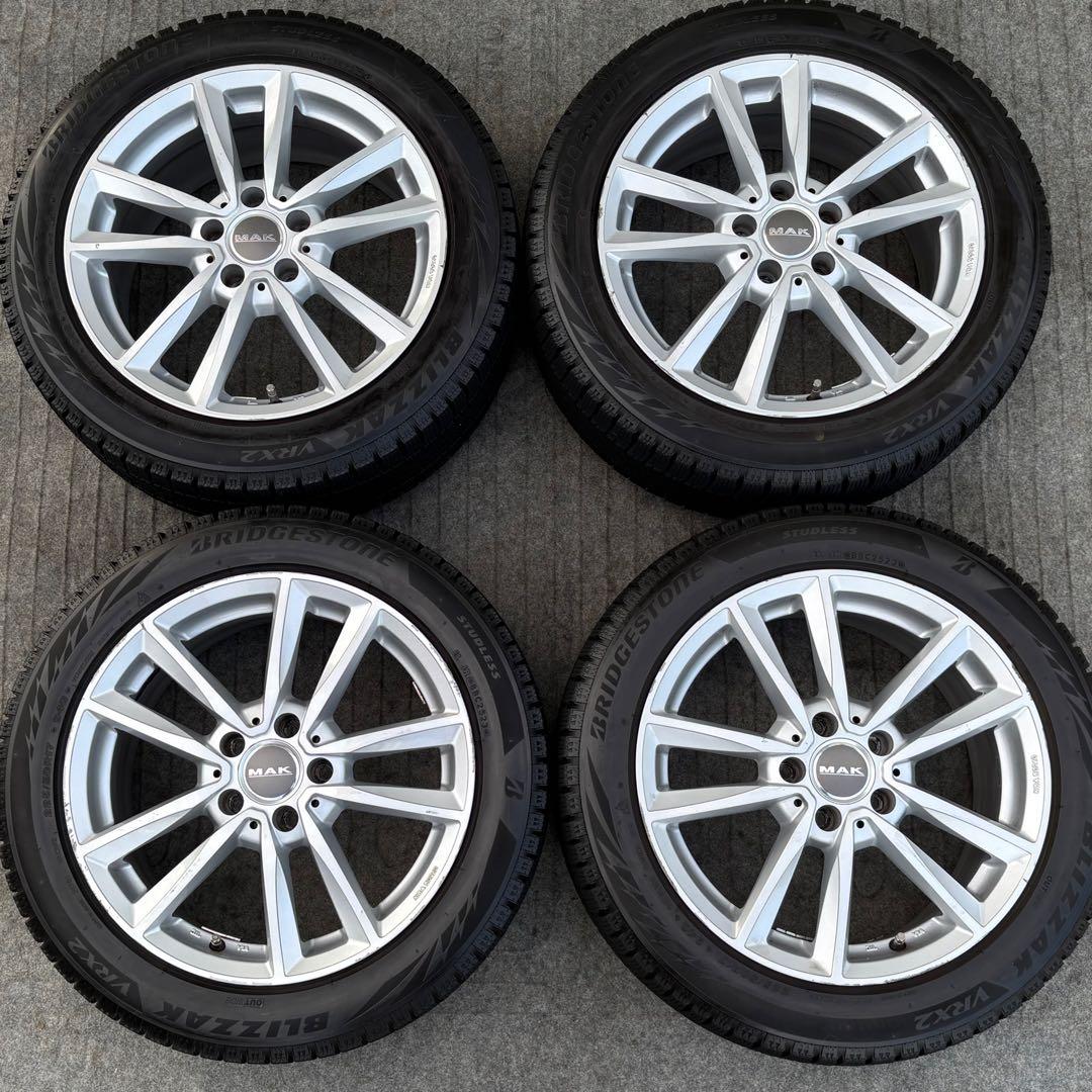 ◆MAKアルミホイール 17インチ★225/50R17★23年スタッドレスタイヤ