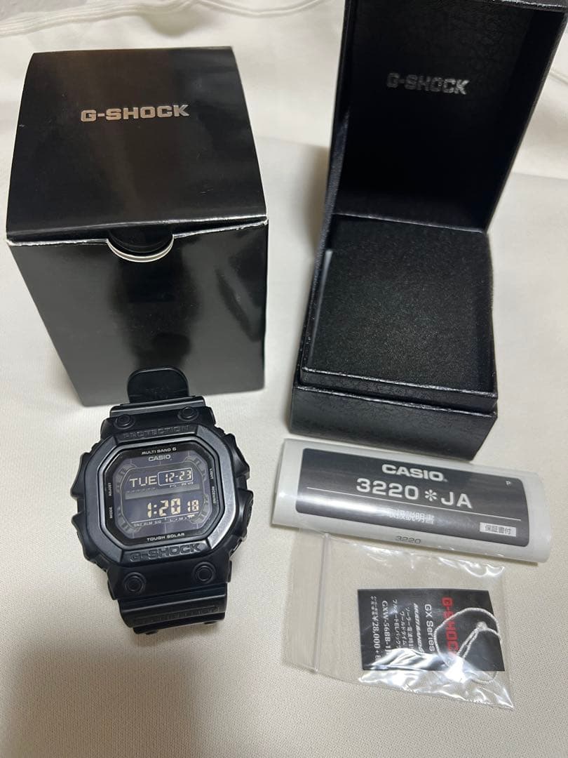 G-SHOCK GXW-56BB ソーラー電波時計