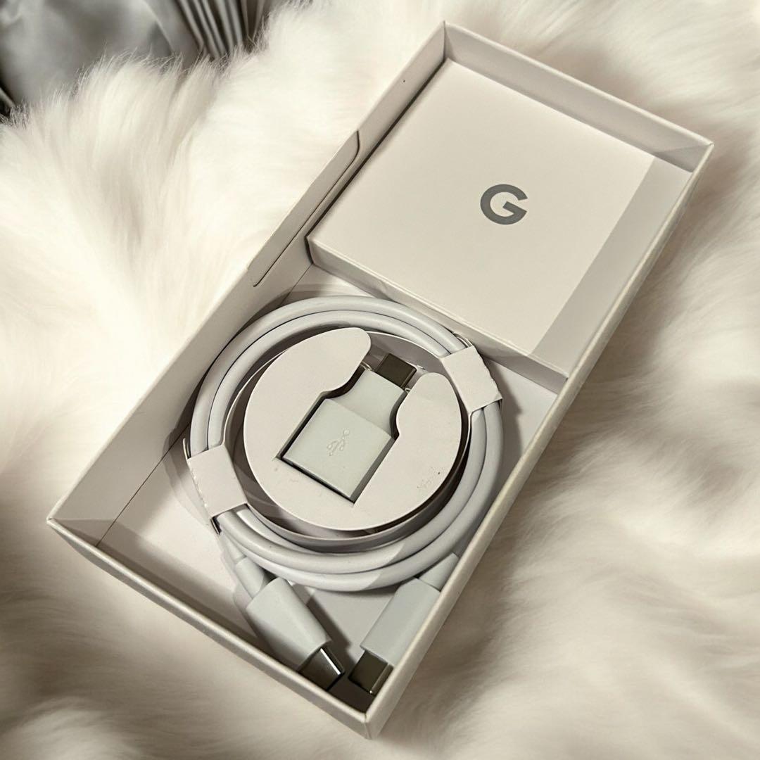 【美品】Google Pixel 7a 黒 充電ケーブル付き 付属品あり