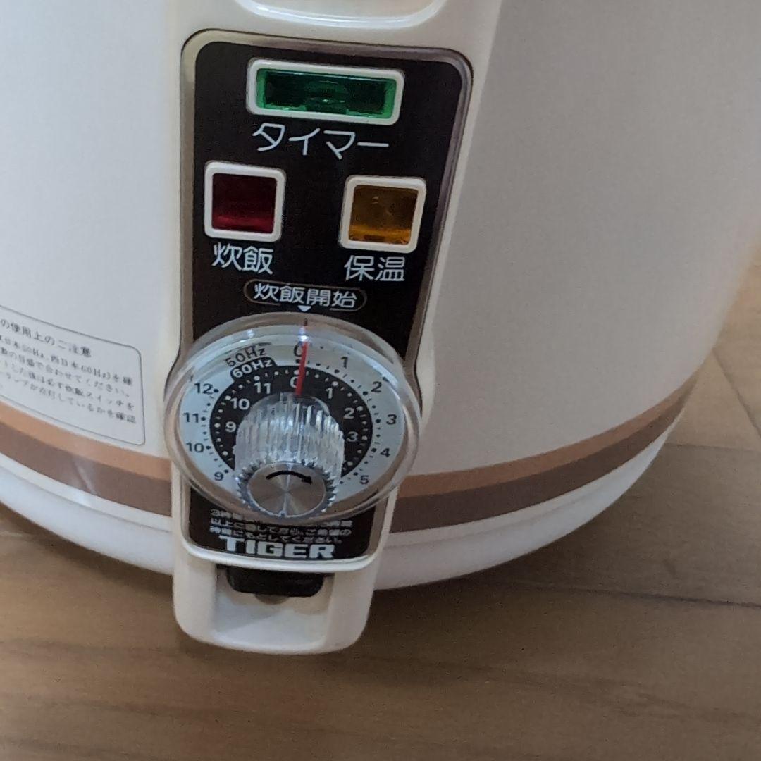 タイガー魔法瓶炊飯電子ジャー炊きたてレトロ　　ジャンク