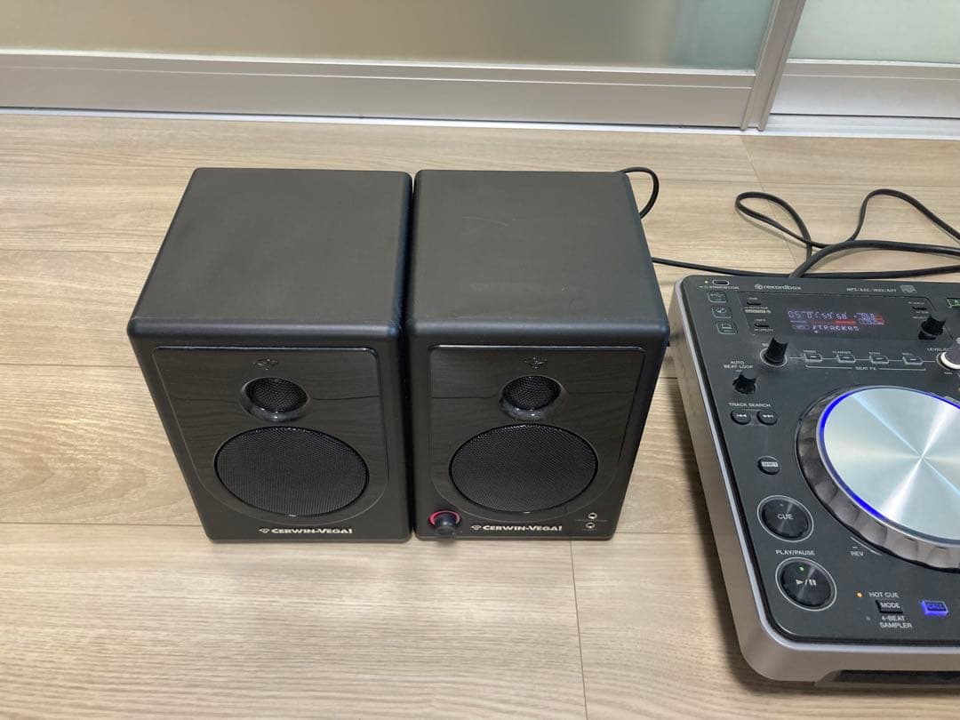 Pioneer CDJ 「XDJ-R1」& Cerwin-Vegaスピーカー