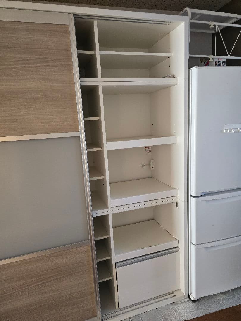 1/13まで　美品　松田家具 食器棚　キッチンボード