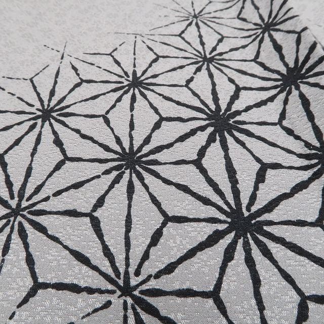 新品 麻の葉 着物 正絹“和に触れて高鳴るこころ”仕付け糸付 長襦袢 5381