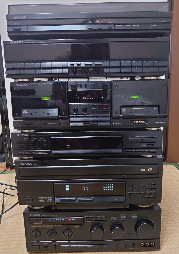 KENWOODステレオコンポ　 A-7J