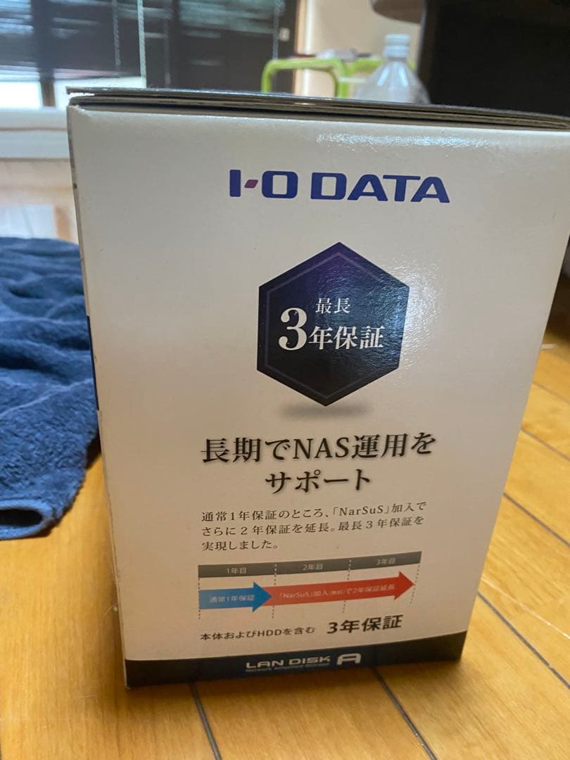 外付けハードディスク・ドライブ I-O DATA LAN DISK A 4TB NAS
