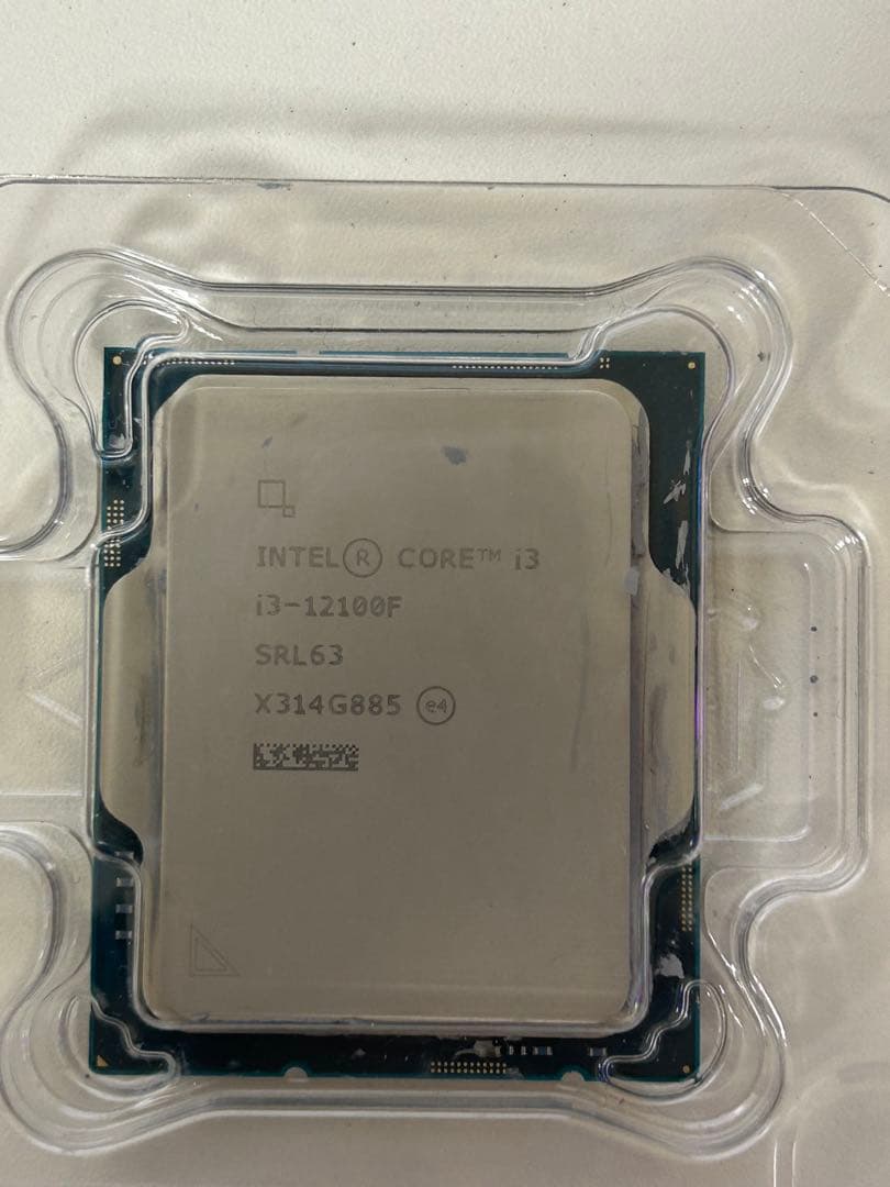 CPU Intel Core i3-12100F (12th Gen) CPU