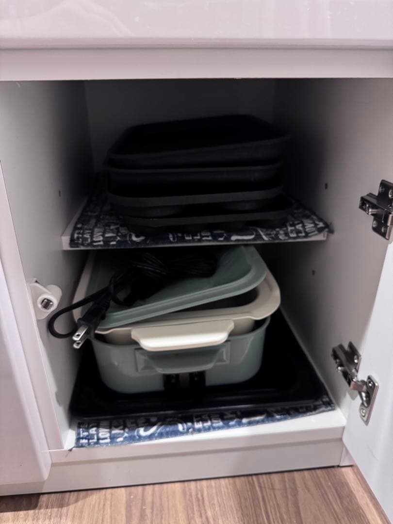 【みつ】ニトリ　カップボード　100cm