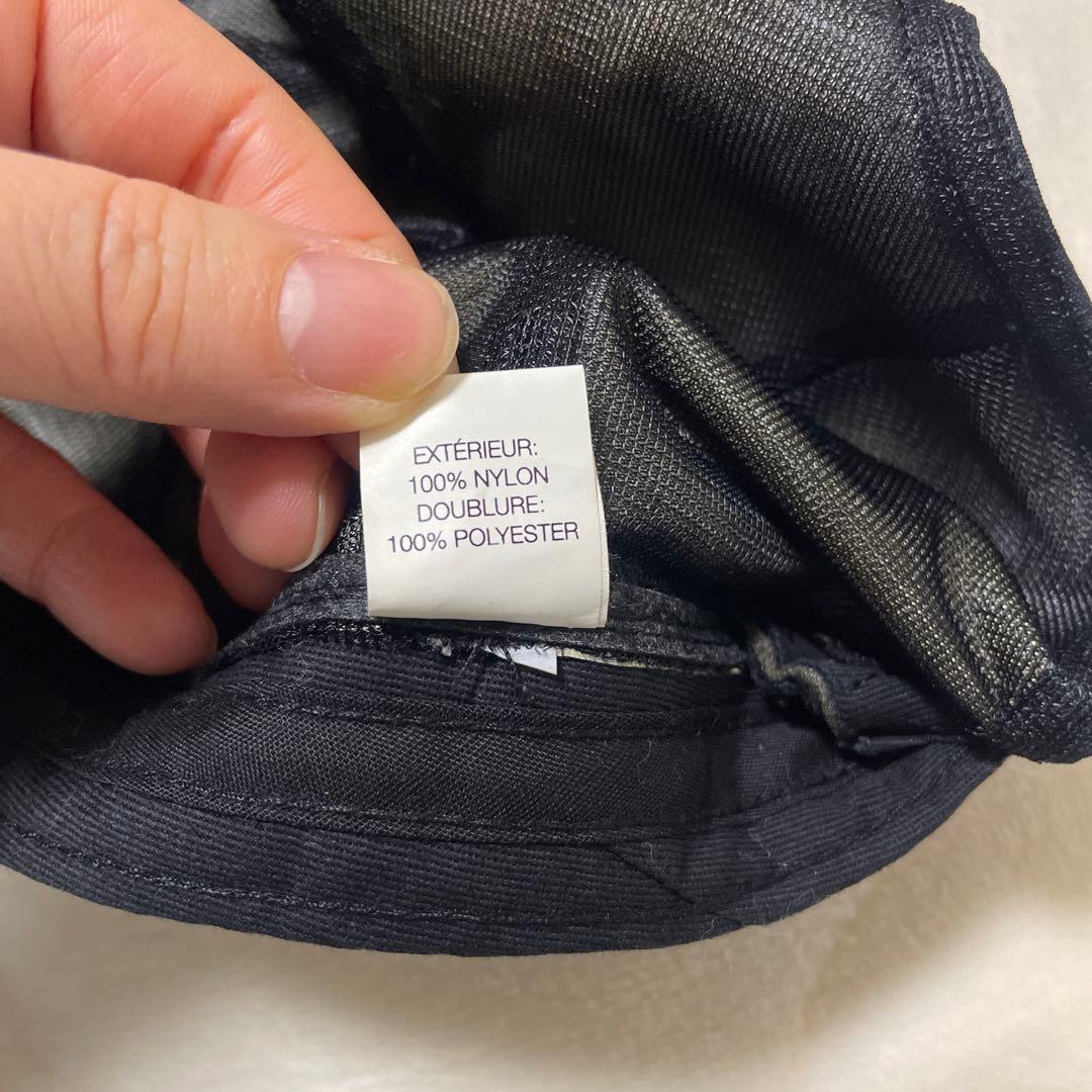 supreme キャップ　ネイビー