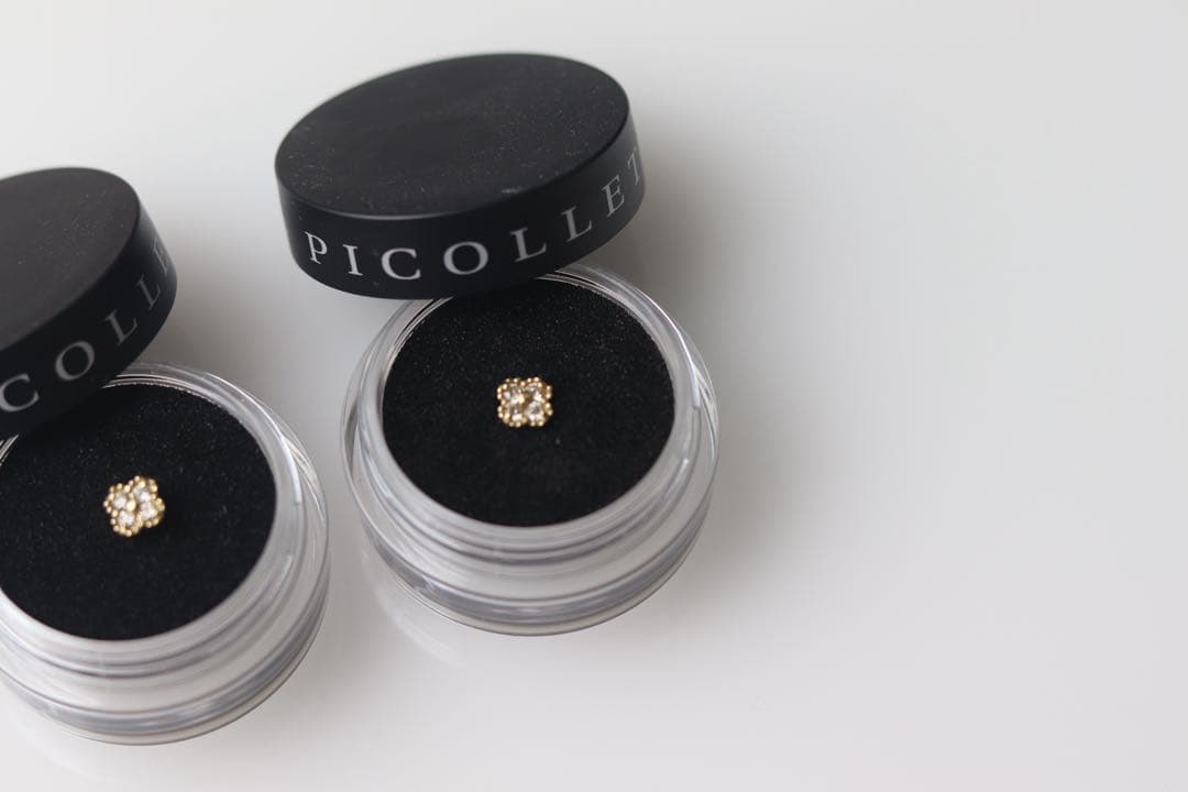 PICOLLET K18ダイヤピアス