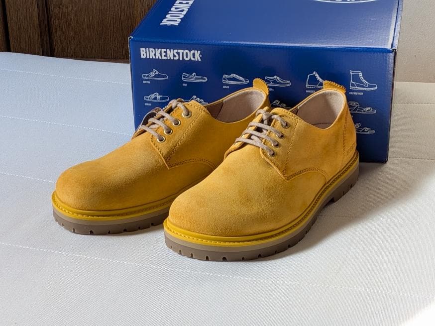 マ*ー様 新品BIRKENSTOCK クレイヴァーオーク スエードレザーシューズ