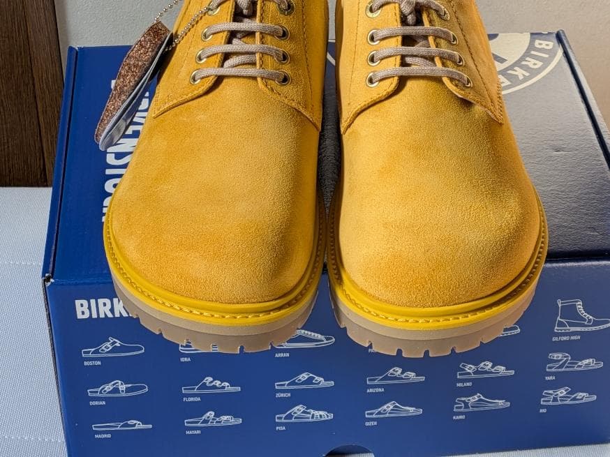 マ*ー様 新品BIRKENSTOCK クレイヴァーオーク スエードレザーシューズ
