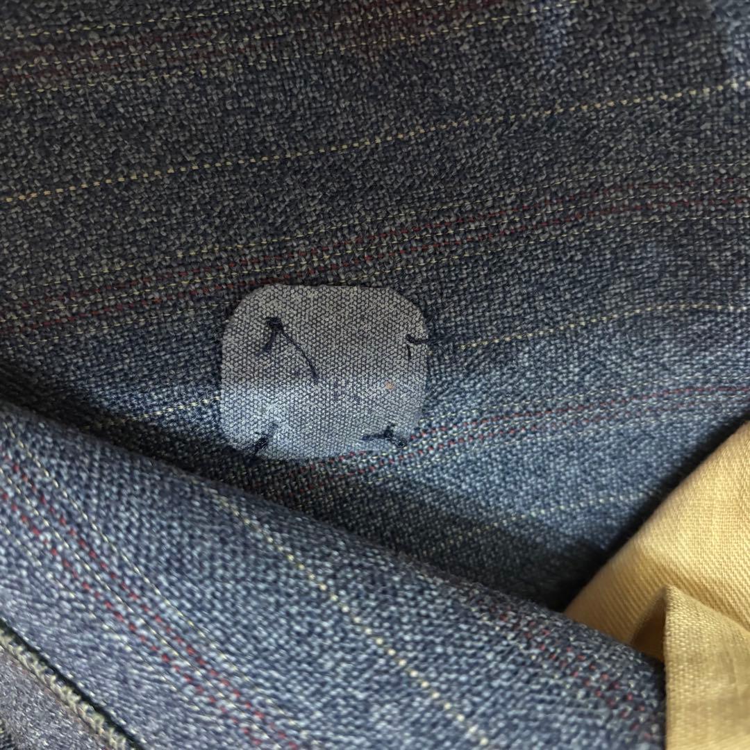 50s 60s ウールスラックス　ストライプ　極太