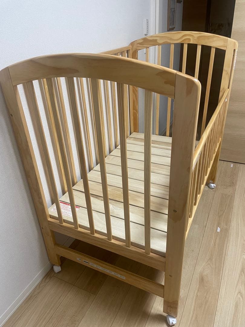【美品】【直接受取可】KATOJI ベビーベッド　レギュラーサイズ