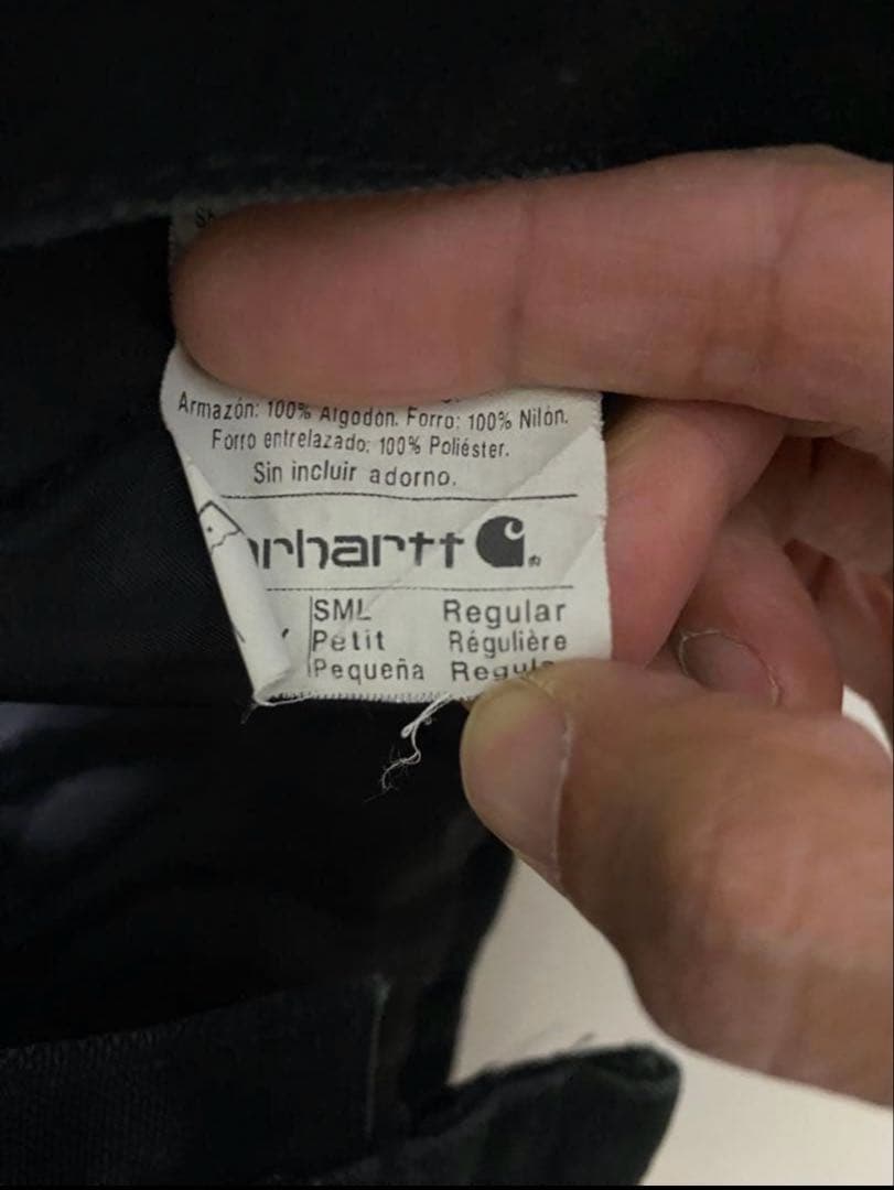 レア！Carhartt ダックトラディショナルコート ブラックSサイズ