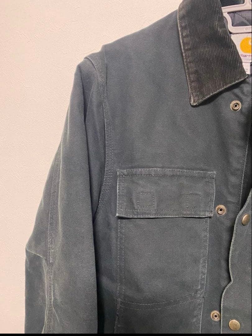 レア！Carhartt ダックトラディショナルコート ブラックSサイズ