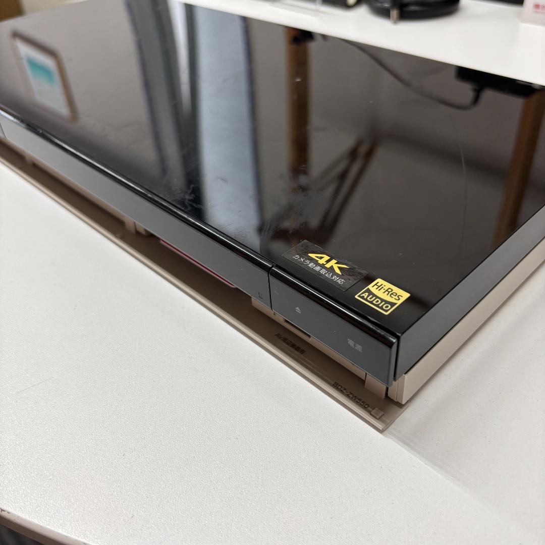 【完動・付属品フルセット】W録 ソニー ブルーレイレコーダー BDZ-ZW550