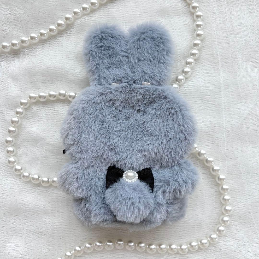 k　おすわりぬい服　２点　青　にじぱぺっと