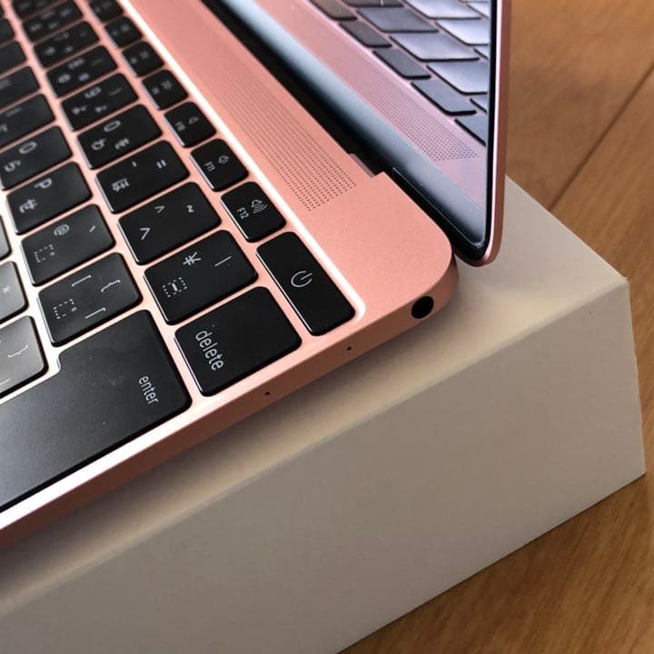 【オマケ付き】MacBook ローズゴールド
