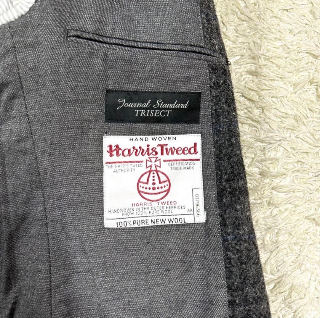 【極美品】ハリスツイード✖︎ジャーナルスタンダード　ペンチェック　M相当