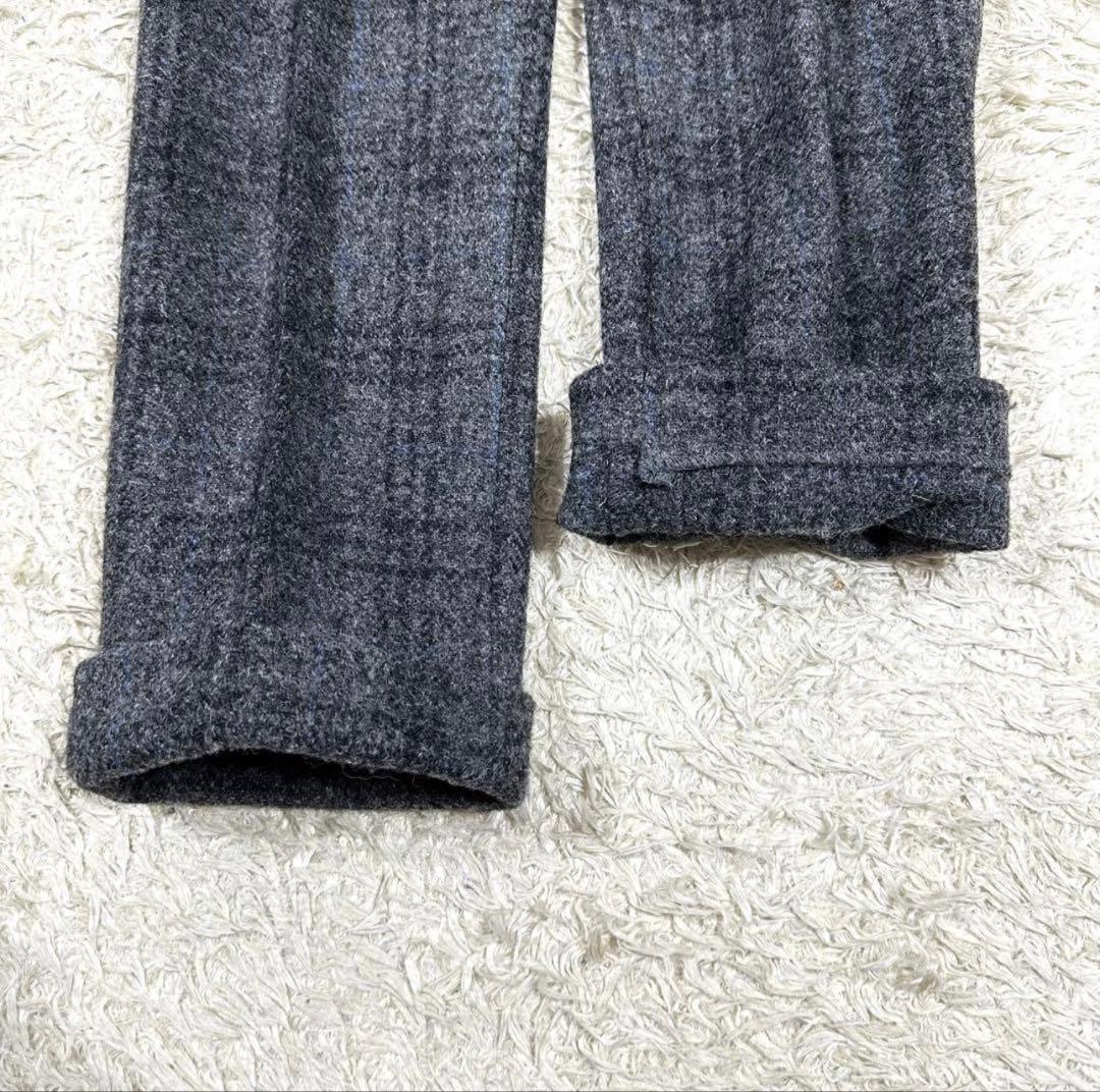 【極美品】ハリスツイード✖︎ジャーナルスタンダード　ペンチェック　M相当